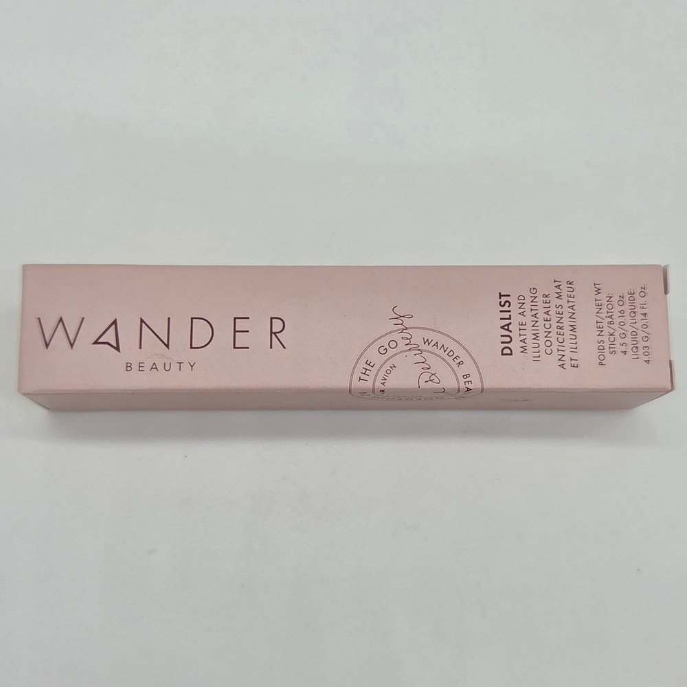 Wander Beauty Dualist Concealer Fair Light AG13 NIB Matte Illuminating